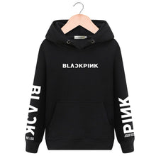 Load image into Gallery viewer, Unisex Fashion Hoodies Swirtshirts Blackpink KPOP Sudadera Mujer S-XXL Long Sleeve Hat Clothes Pullovers Sweatshirts