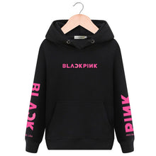 Load image into Gallery viewer, Unisex Fashion Hoodies Swirtshirts Blackpink KPOP Sudadera Mujer S-XXL Long Sleeve Hat Clothes Pullovers Sweatshirts