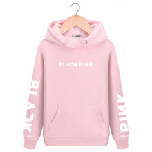 Load image into Gallery viewer, Unisex Fashion Hoodies Swirtshirts Blackpink KPOP Sudadera Mujer S-XXL Long Sleeve Hat Clothes Pullovers Sweatshirts