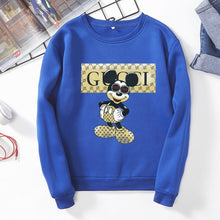 Load image into Gallery viewer, 2020 Female mickey print New Fashion Long Sleeves Harajuku Pullovers Tops Women's Hooded Sweatshirt hoodie s6360/2270