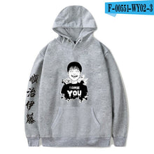 Load image into Gallery viewer, New junji ito warm fashion hoodie ladies men's casual sweatshirts popular autumn winter boys girls black comfortable pullovers