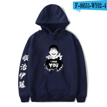 Load image into Gallery viewer, New junji ito warm fashion hoodie ladies men's casual sweatshirts popular autumn winter boys girls black comfortable pullovers