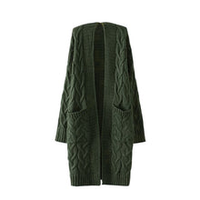 Load image into Gallery viewer, LOOZYKIT 2019 New Autumn Winter Women's Loose Long Sleeve Korean Knit Sweater Cardigan Coat Thick Winter Women Cardigans Sweater