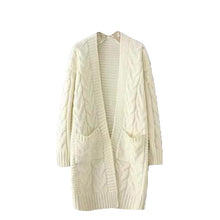 Load image into Gallery viewer, LOOZYKIT 2019 New Autumn Winter Women's Loose Long Sleeve Korean Knit Sweater Cardigan Coat Thick Winter Women Cardigans Sweater