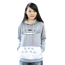 Load image into Gallery viewer, Hot Sale Autumn Fashion Men Women Cartoon Totoro Hoodie Sweatshirt Unisex Pullover Sweatshirt Spring Casual Coat Hoodies Hooded