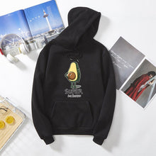 Load image into Gallery viewer, Women Hoodies Letter Avocado Hoodies Hooded Long Sleeve Hoodie Casual Pullover Sweatshirt Fleece Harajuku Hoodies With Pocket
