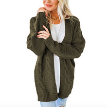 Load image into Gallery viewer, 2020 Open Front Cardigan Sweaters Winter Autumn Woman Sweater Knitted Long Sleeve Cardigan Casual Outerwear Tops Cardigan Women
