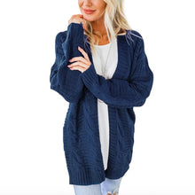 Load image into Gallery viewer, 2020 Open Front Cardigan Sweaters Winter Autumn Woman Sweater Knitted Long Sleeve Cardigan Casual Outerwear Tops Cardigan Women
