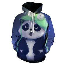 Load image into Gallery viewer, Brand Tracksuis Harajuku Fashion Women Long Sleeve Hoodies 2019 Moleton Feminino Hoodies Cute Panda 3D Sweatshirt Female/Male
