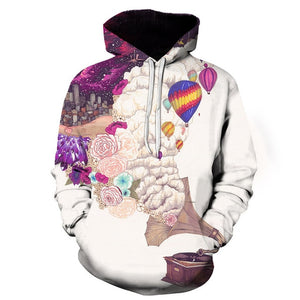 Brand Tracksuis Harajuku Fashion Women Long Sleeve Hoodies 2019 Moleton Feminino Hoodies Cute Panda 3D Sweatshirt Female/Male