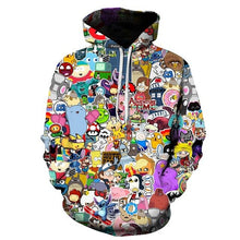 Load image into Gallery viewer, Brand Tracksuis Harajuku Fashion Women Long Sleeve Hoodies 2019 Moleton Feminino Hoodies Cute Panda 3D Sweatshirt Female/Male
