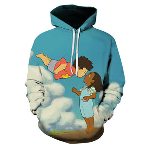 Brand Tracksuis Harajuku Fashion Women Long Sleeve Hoodies 2019 Moleton Feminino Hoodies Cute Panda 3D Sweatshirt Female/Male