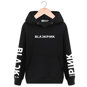 Unisex Fashion Hoodies Swirtshirts Blackpink KPOP  Sudadera Mujer S-XXL Long Sleeve Hat Clothes Pullovers Sweatshirts