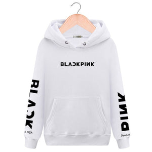 Unisex Fashion Hoodies Swirtshirts Blackpink KPOP  Sudadera Mujer S-XXL Long Sleeve Hat Clothes Pullovers Sweatshirts