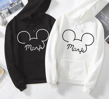 Load image into Gallery viewer, 2020 Female mickey print New Fashion  Long Sleeves Harajuku Pullovers Tops  Women&#39;s Hooded Sweatshirt hoodie s6360/2270
