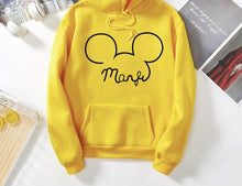 Load image into Gallery viewer, 2020 Female mickey print New Fashion  Long Sleeves Harajuku Pullovers Tops  Women&#39;s Hooded Sweatshirt hoodie s6360/2270
