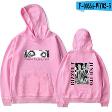 Load image into Gallery viewer, New junji ito warm fashion hoodie ladies men&#39;s casual sweatshirts popular autumn  winter boys girls black comfortable pullovers
