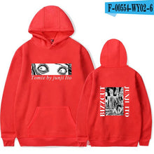 Load image into Gallery viewer, New junji ito warm fashion hoodie ladies men&#39;s casual sweatshirts popular autumn  winter boys girls black comfortable pullovers
