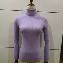 Load image into Gallery viewer, Bonjean Winter Knitted Jumper turtleneck Tops Pullovers Casual Sweaters Women Shirt Long Sleeve Tight Sweater Girls Korean
